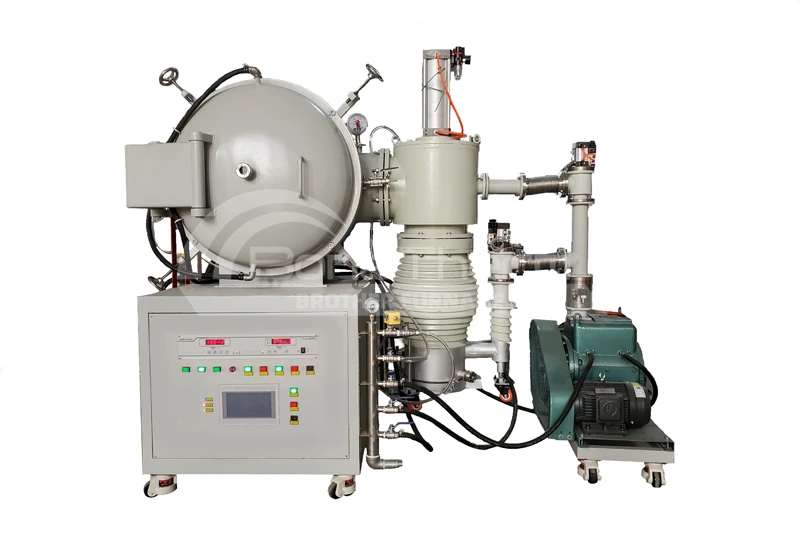 Vacuum ceramic fiber chamber heat treatment furnace